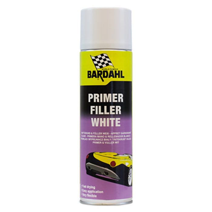 Bardahl, Primer Ja Täyte Valkoinen 500 ml.