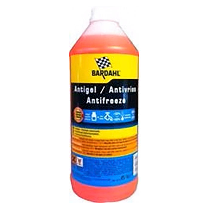 Bardahl, 1 Ltr. Röd Kylvätska Typ D Konc.