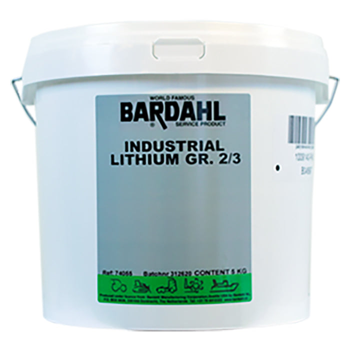 Bardahl, 5 kg. Industri Lithium Fett 2/3