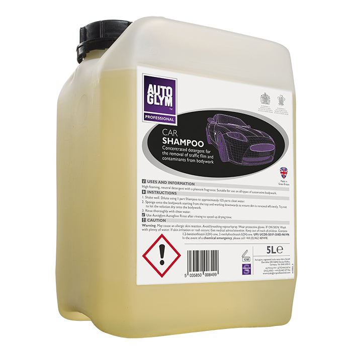 Autoglym, Carshampoo No.14 5L Shampoo Utan Vax