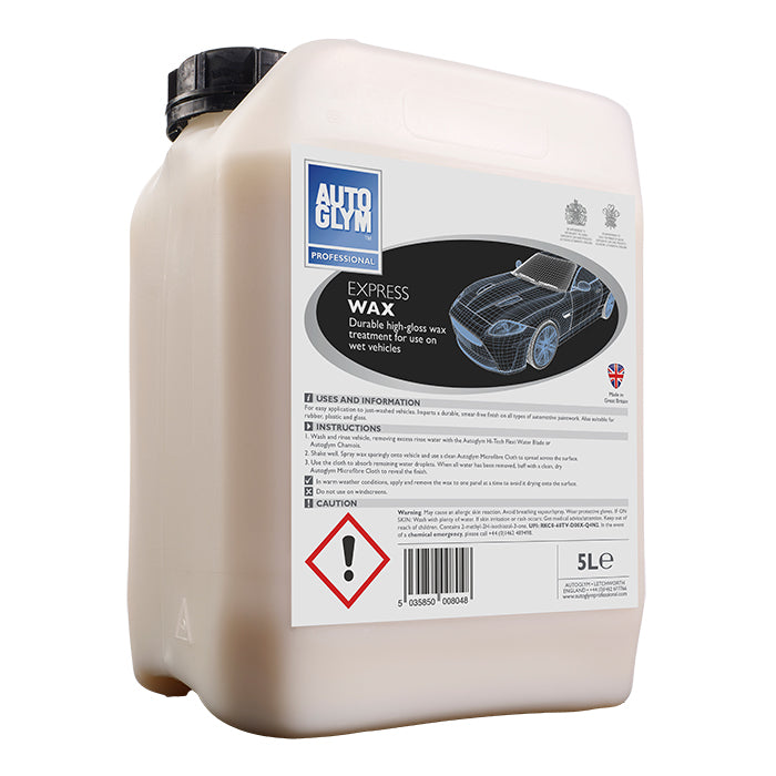 Autoglym, Express Wax 5L Flytande Carnauba Vax