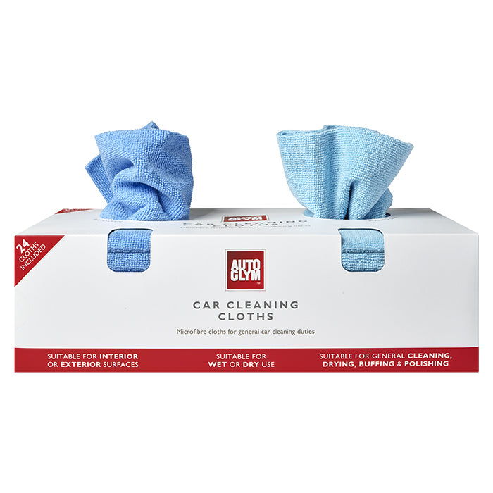 Autoglym Mikrofiberdukar i Låda 250gsm 32x32cm (24 St)