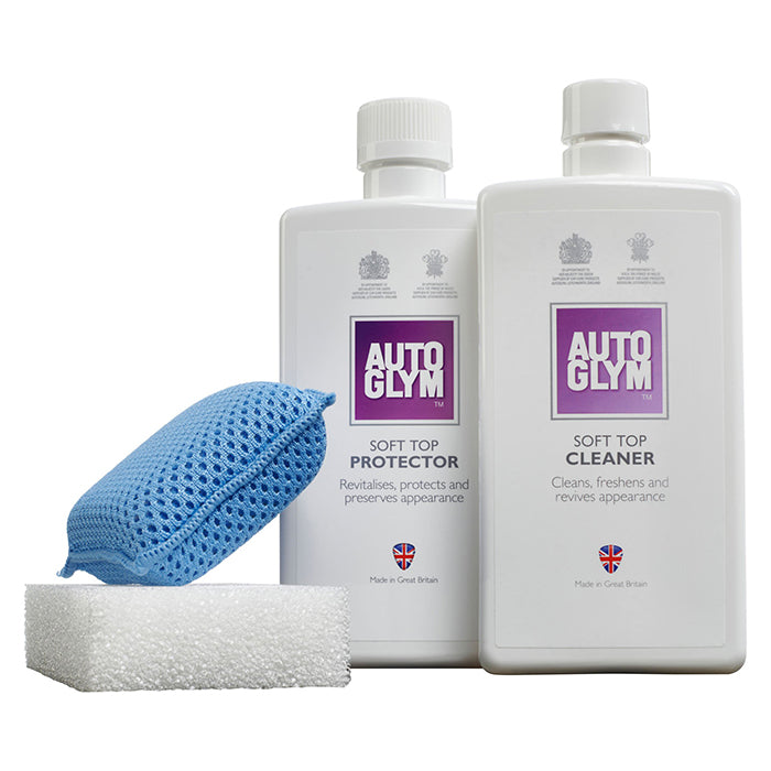 Autoglym, Soft Top Clean And Protect 2x500ml Takrengöring