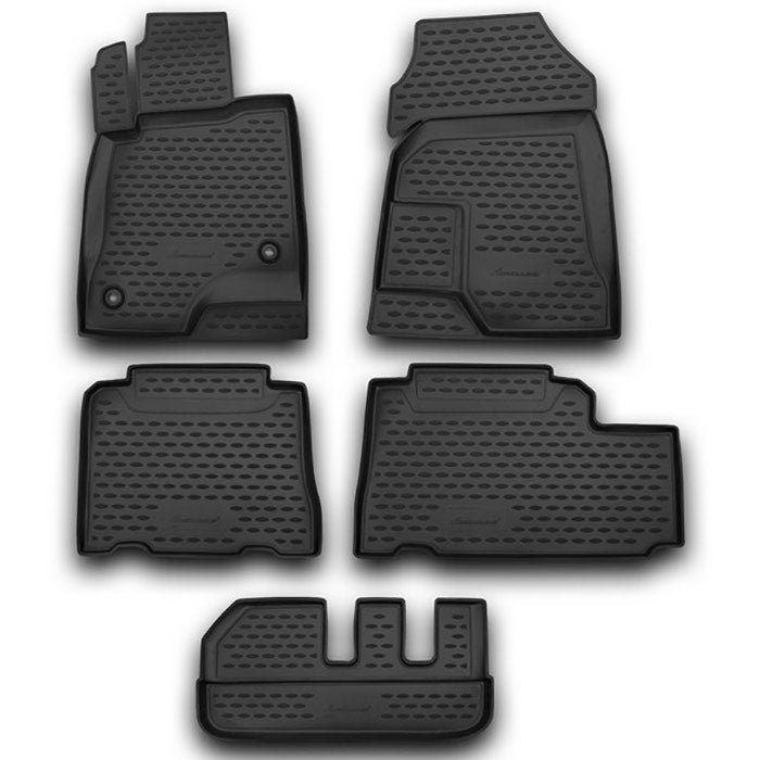 Rubberline, Gummimattor — Passar till Chevrolet Captiva 2011-