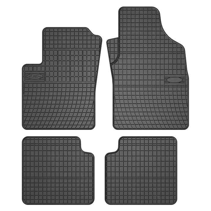 Frogum, Gummimattor Fiat 500 07- Panda II 03-12, Ka II 08-16
