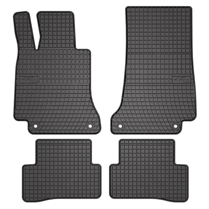 Frogum, Gummimattor — Passar till Mercedes-benz C-klass W205 2014-2021