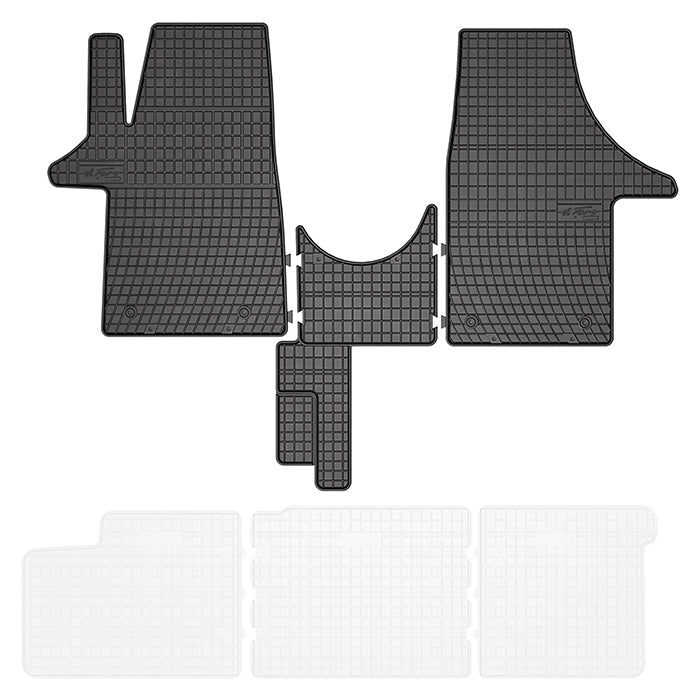 Frogum, Gummimattor VW Transporter T5 03-15, T6 15-19 1. Rad