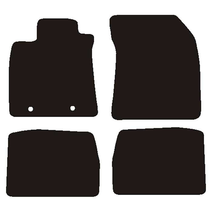 Avant, Velourmattor — Passar till Toyota Avensis 2009-2011