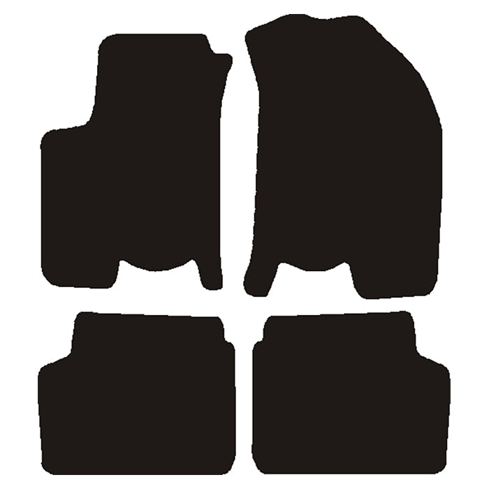 Avant, Tapis de voiture pour Chevrolet Kalos 2003-