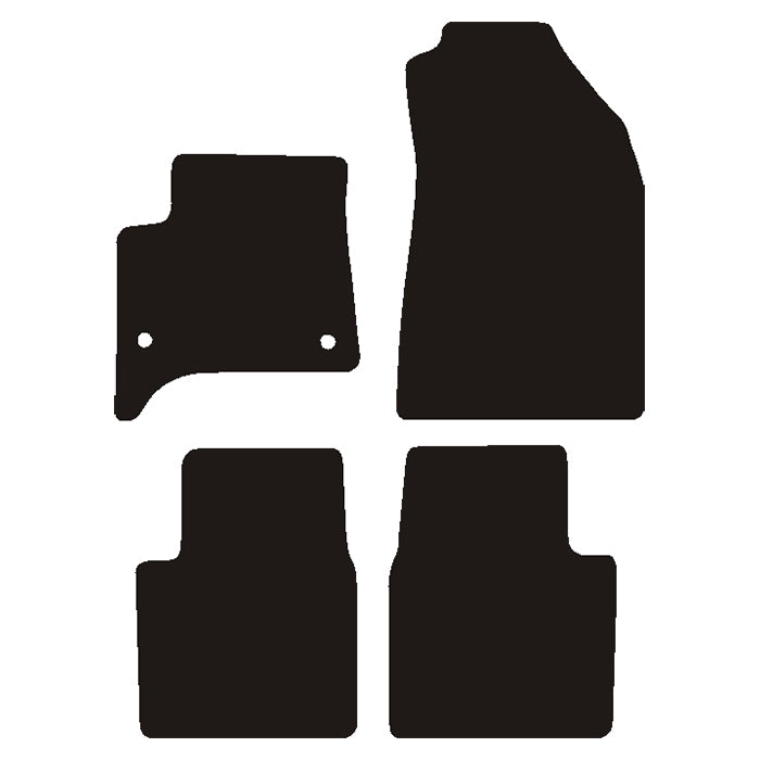 Avant, Alfombrillas para coche - Compatible con Citroën C3 Aircross II (hybrid) 2024-