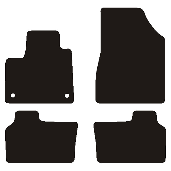 Avant, Car Mats 5 Seats — Compatible with Mercedes Citan Tourer 2021-