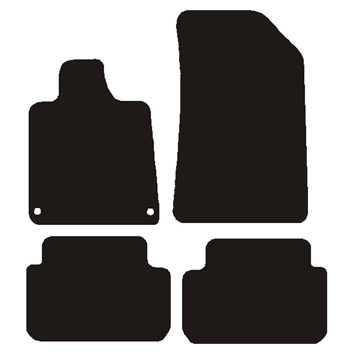 Avant, Tappeti - Compatibile con Peugeot 407 (2004-2011)