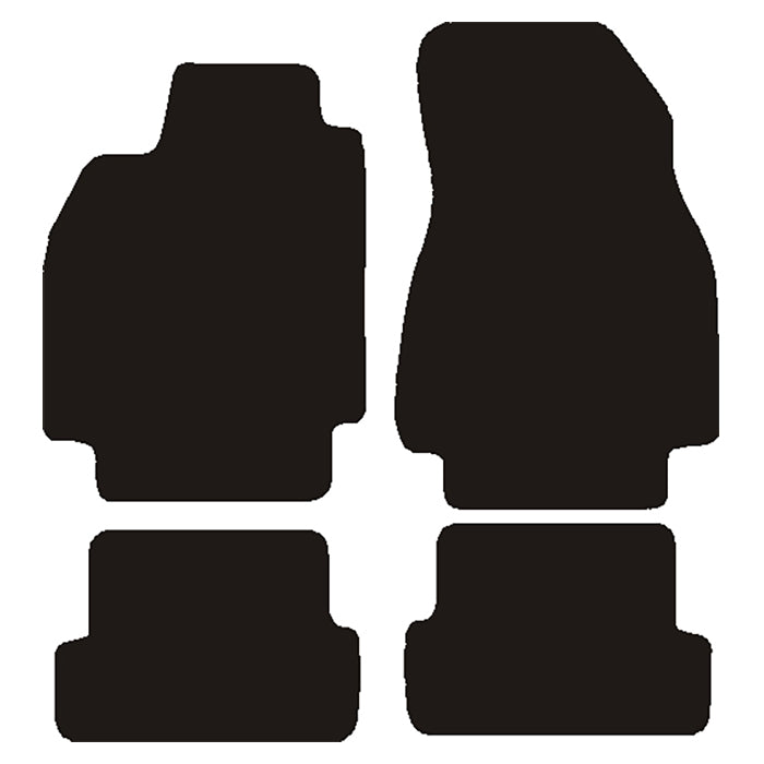 Avant, Car Mats - Compatible with Renault Megane 2003-2009