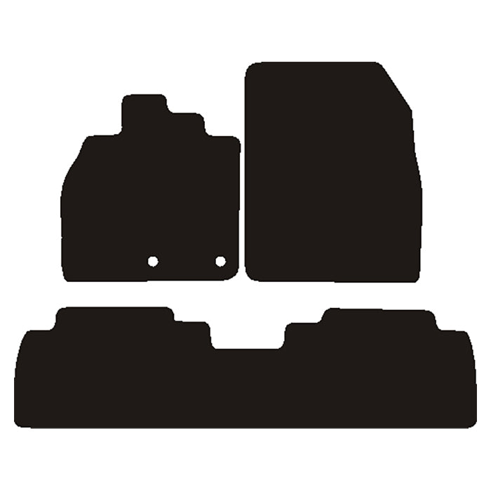 Avant, Tapis de voiture pour Renault Scenic III (2009-)