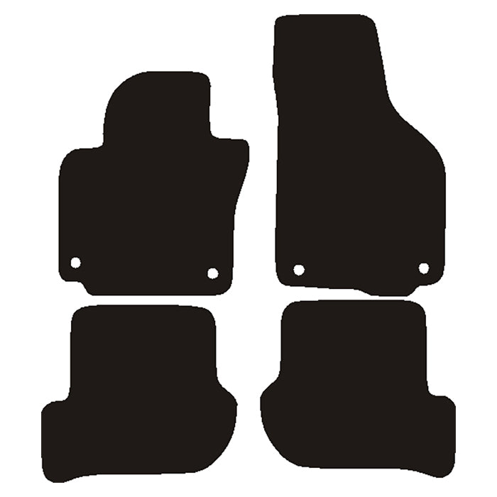 Avant, alfombrillas para coche para Skoda Yeti 2009-