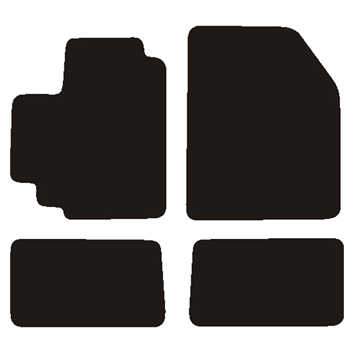 Avant, Alfombrillas de coche para Suzuki Alto 2009-