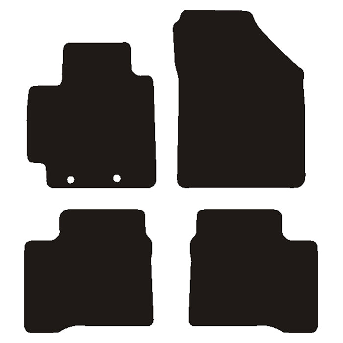 Tapis de sol Avant — Compatible avec Suzuki Swift Sport Hybrid 2021-