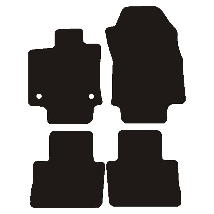 Tapis de sol Avant — Compatible avec Suzuki Across Plug-in Hybrid 2020-