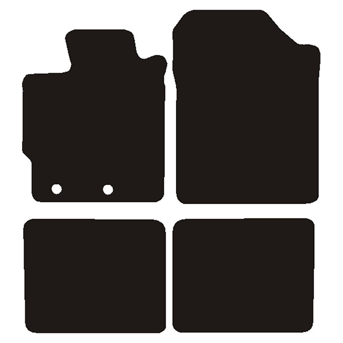 Avant, tappetini auto per Toyota Yaris 2012-9/2019