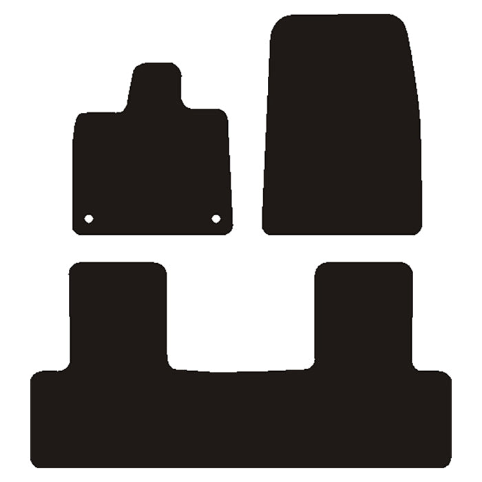 Avant Tappetini auto - Adatto a Volvo EX60 2026-