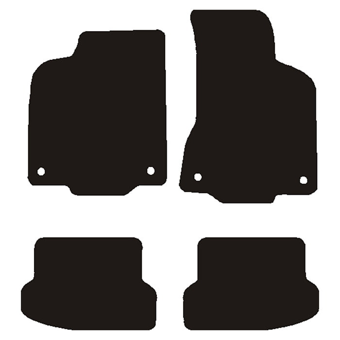 Avant, Bilmattor - Kompatibel med VW Polo 6n2 (2000-2002)