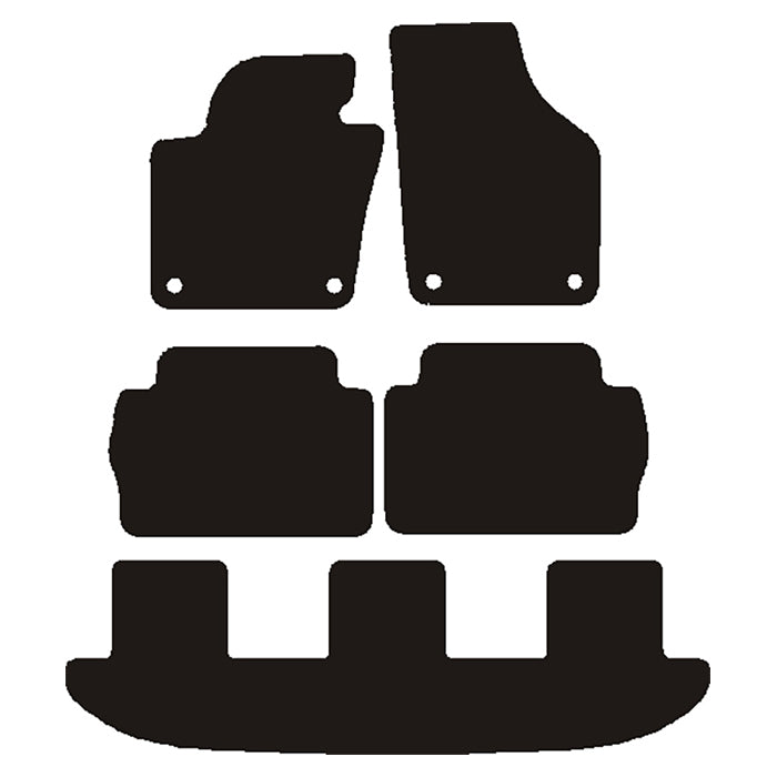 Avant, Mattor — Passar till VW Sharan 7P 2010-