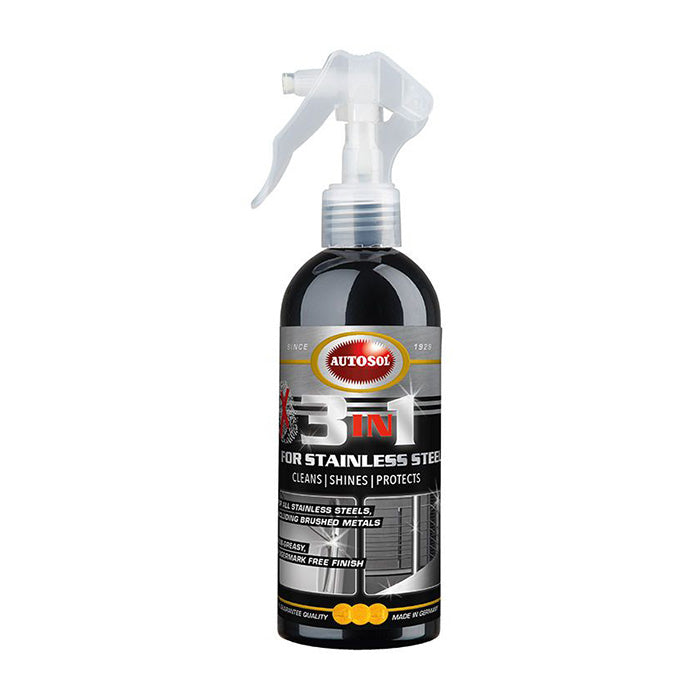 Autosol, 3in1 för Rostfritt Stål Rengöringsmedel 250ml