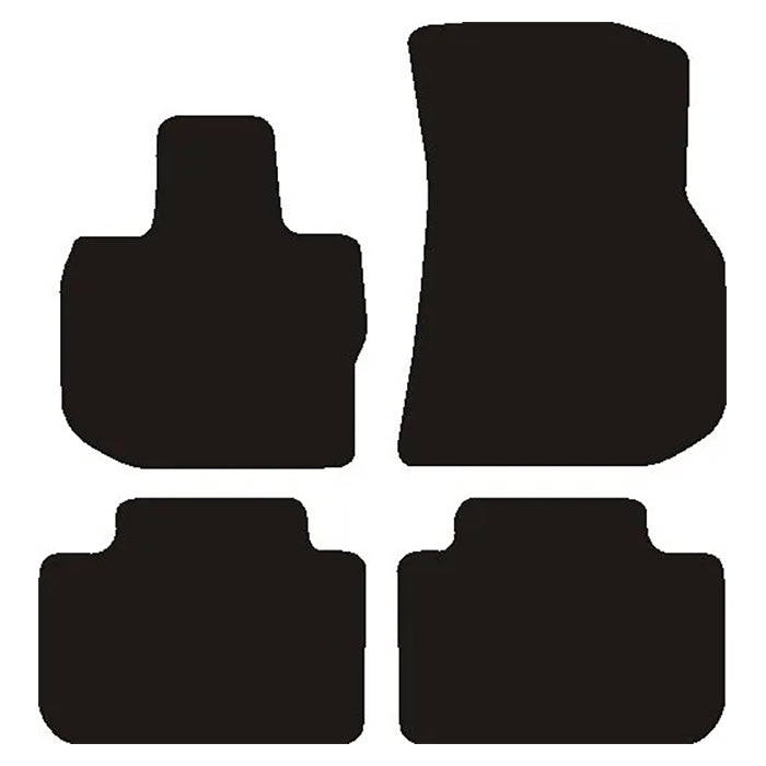 Avant Bilmatta Velour — Kompatibel med BMW X3 / X4 / iX3 (G01 / G02 / G08) 2021-