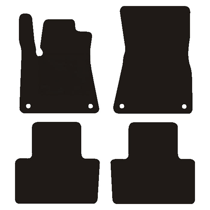 Avant, tapetes para coche de velour - Compatible con Mercedes Glc Electric (X540) 2026-