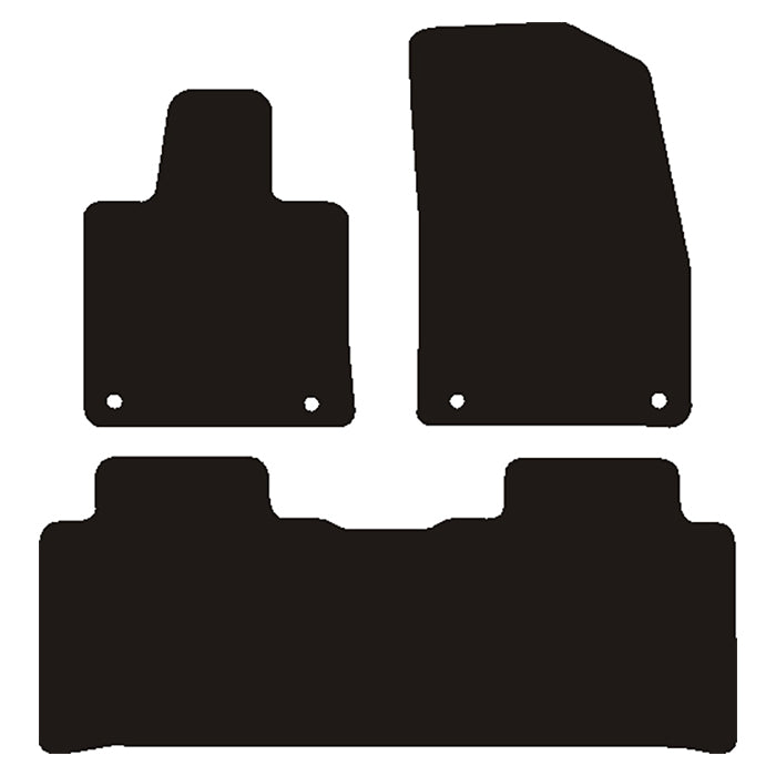 Avant Bilmatta Velour — Passar till Xpeng G6 2023-