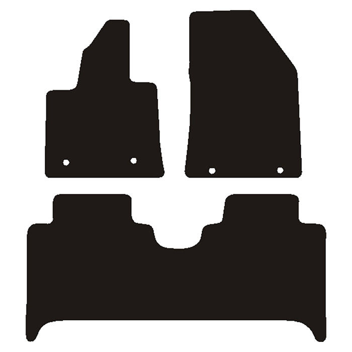 Tappetini auto Avant in velluto - Compatibile con Zeekr X 2023-