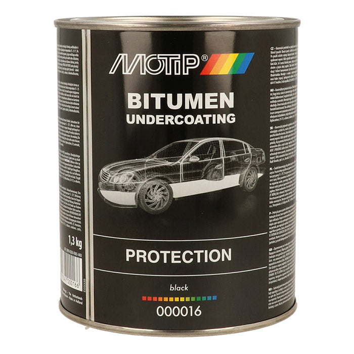 Motip, Musta Alustasuojamaali, Purkki 1,3 kg