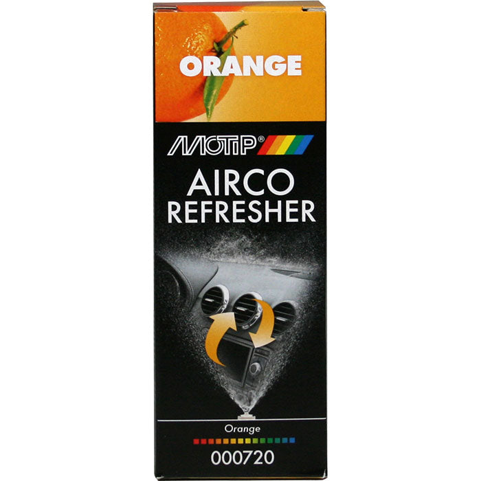 Motip, Aircon Frisker Orange 150ml.