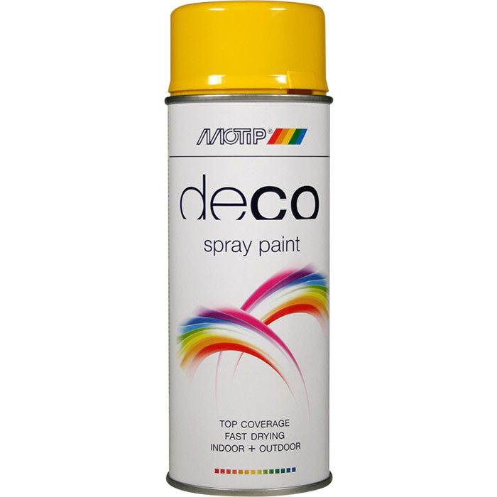 Motip, Deco Ral 1021 Rapsgul 400ml.