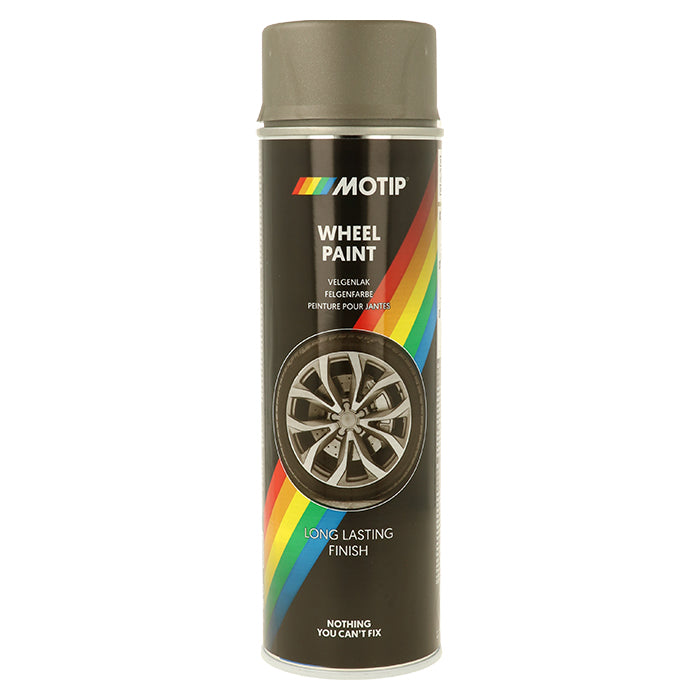 Motip, Universallack Fälgspray Stål 500ml.