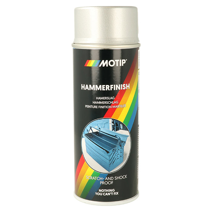 Motip, Hammerlack Spray Silver 400ml.