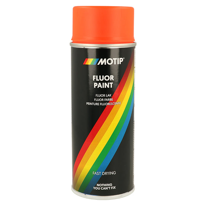 Motip, Fluoresoiva Spray Punainen/Oranssi 400ml.