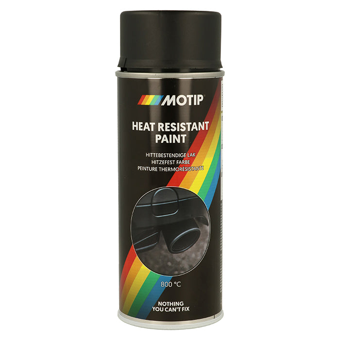 Motip, Värmebeständig Svart 400 ml. 800gr.