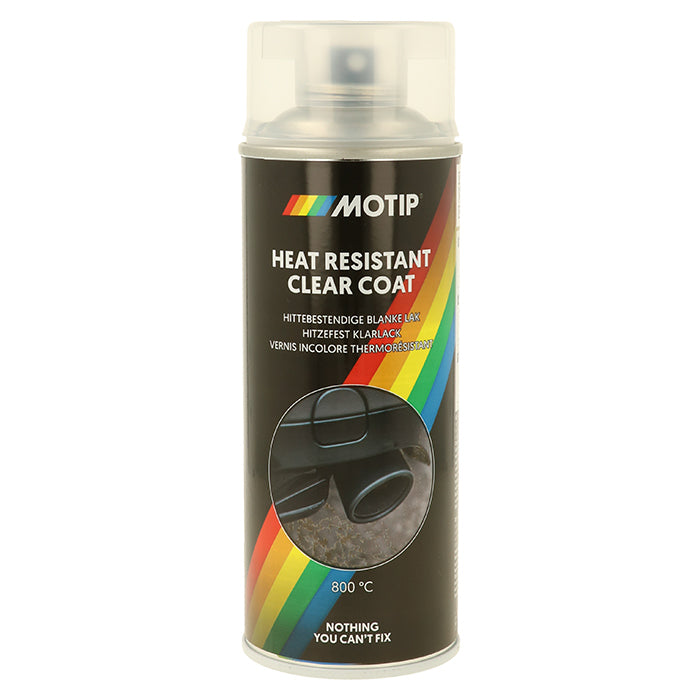 Motip, Värmebeständig Klarlack Matt 400ml 800gr.