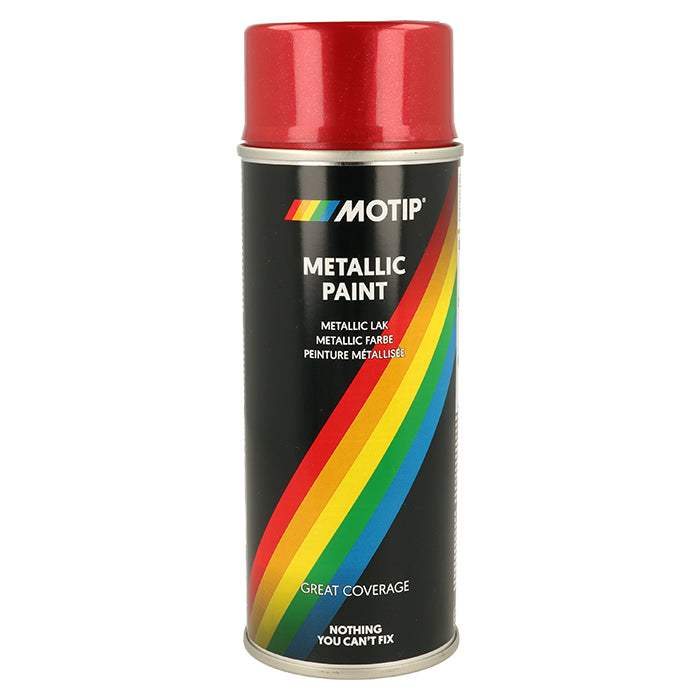 Motip, Metallic Effekt Lack 400ml Röd