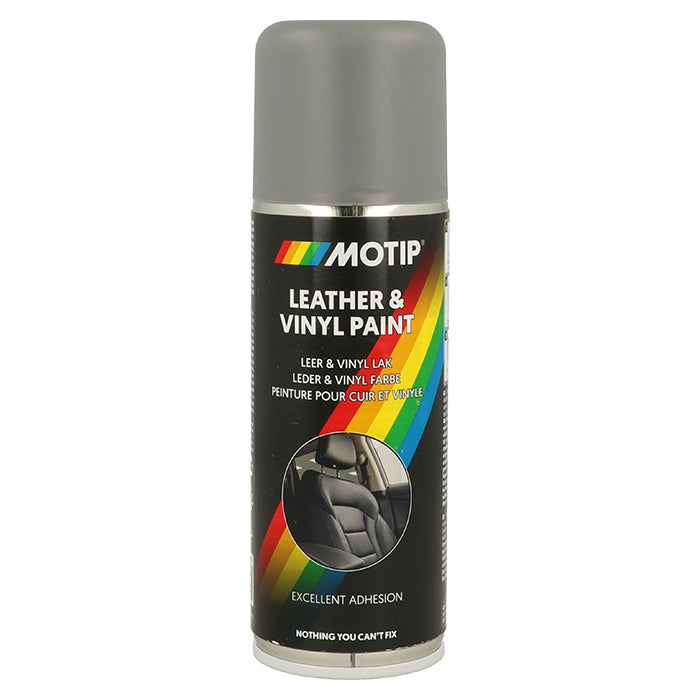 Motip, Nahka- ja Vinyyliväri Harmaa 200ml