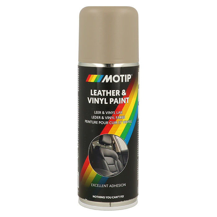 Motip, Nahka- ja Vinyylimaali Beige/Ruskea 200ml