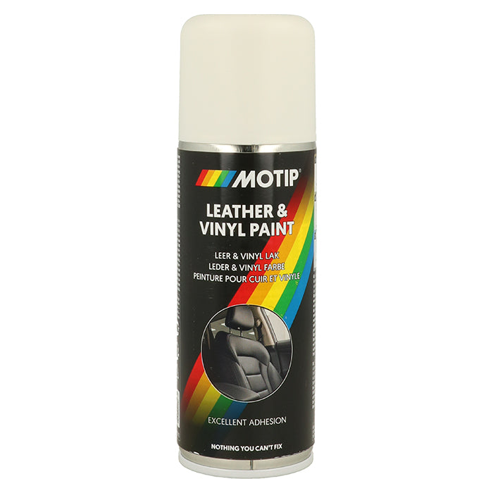 Motip, Nahka- ja Vinyylimaali RAL9010 200ml