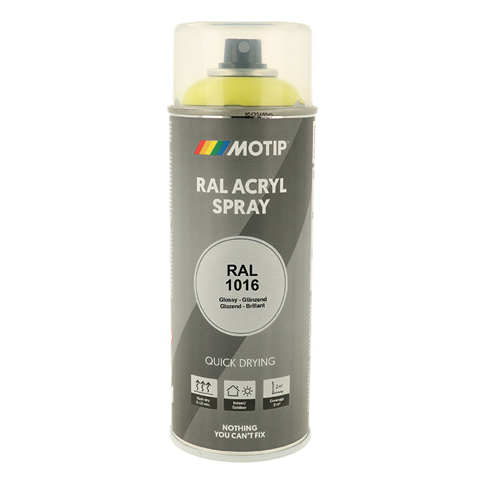 Motip, Ral 1016 Högblank Svavelgul