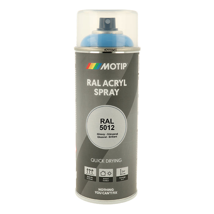 Motip, Ral 5012 Högblank Ljusblå