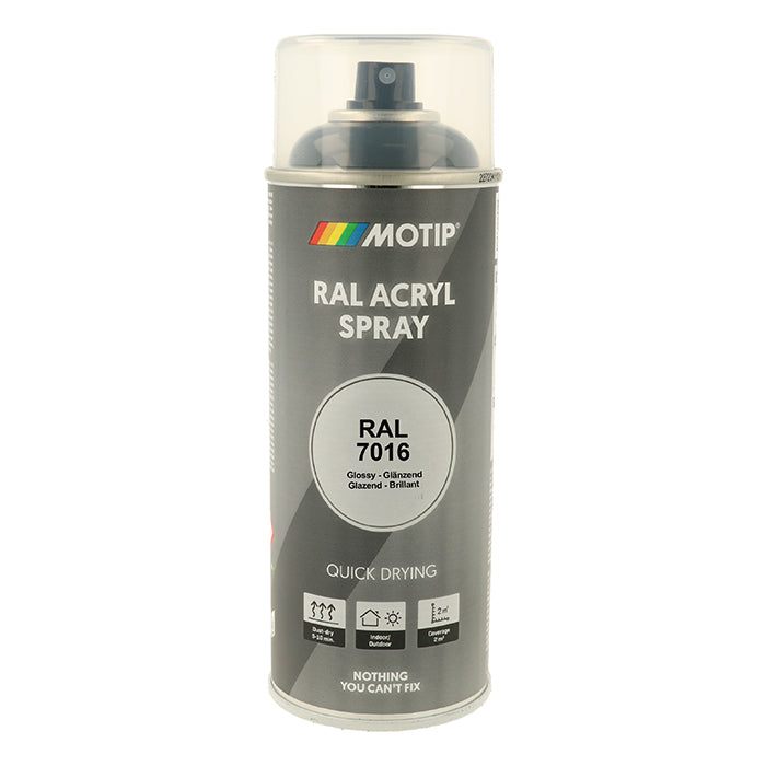 Motip, Ral 7016 Högblank Antracitgrå