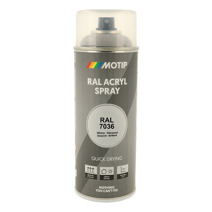 Motip, Ral 7036 Kiiltävä Platinaharmaa