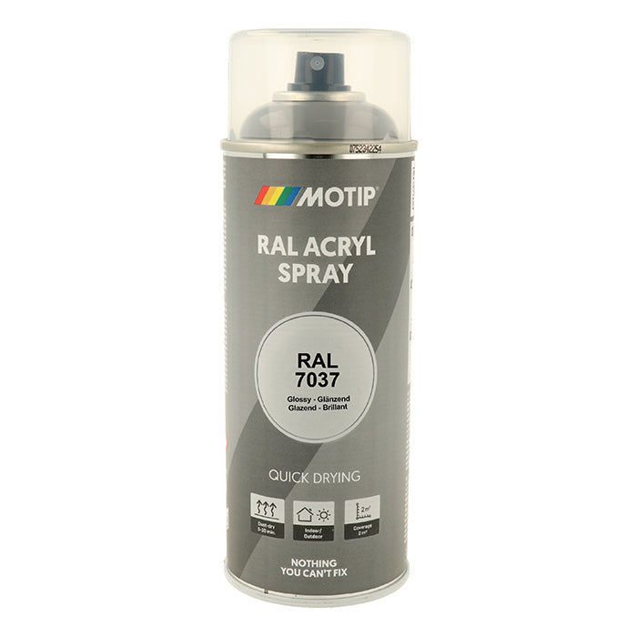Motip, Ral 7037 Högblank Damgrå