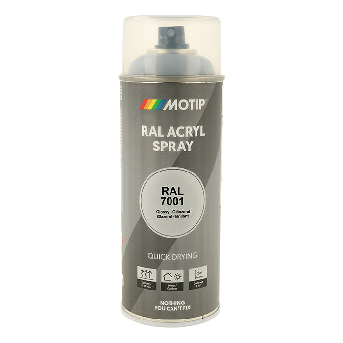 Motip, Ral 7001 Högblank Silvergrå