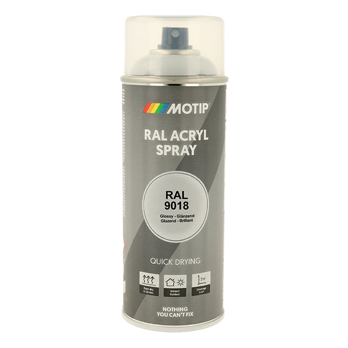 Motip, Ral 9018 Högblank Papyrusvit
